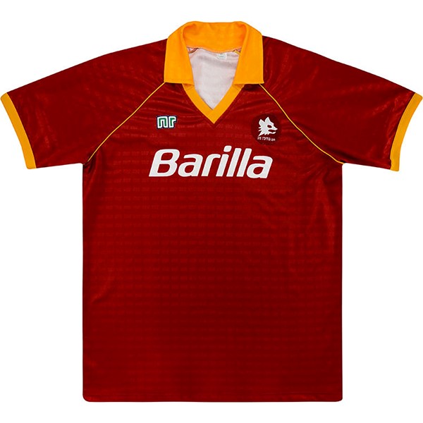 Thailandia Maglia As Roma Prima Retro 1990 1991 Arancione